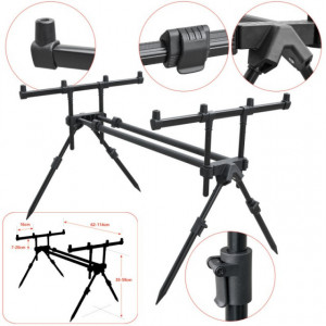Rod Pod Baracuda RP12, 4 lansete - Img 5