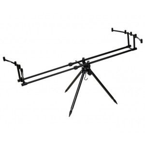 Rod Pod Carp Pro Gun Smoke Black, 5 posturi