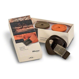 Set 3 curele Orange/ Olive / Maro 130cm Blaser
