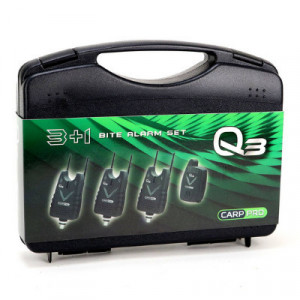 Set 4 avertizori cu statie Carp Pro Q3