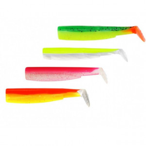 Set Shad Black Minnow Flashy, 9cm, 4buc/plic Fiiish - Img 2