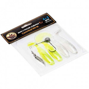 Set Spinnerbait Cannibal M 4+2 Savage Gear