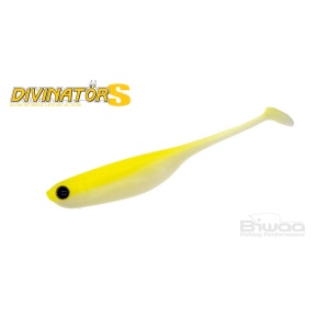 Shad Biwaa Divinator S Lemon Chart Back White 10cm, 4buc/plic