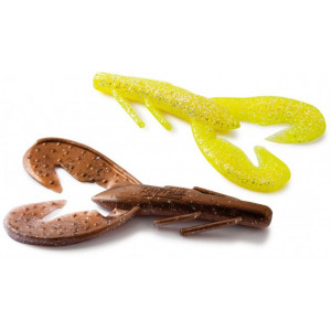 Shad Crazy Craw Black Blue 9cm, 8buc/plic Rapture - Img 4