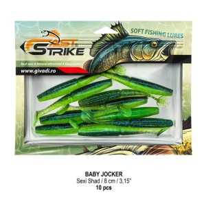 Shad Fast Strike Baby Jocker, Sexi Shad, 8cm, 10buc/blister - Img 2
