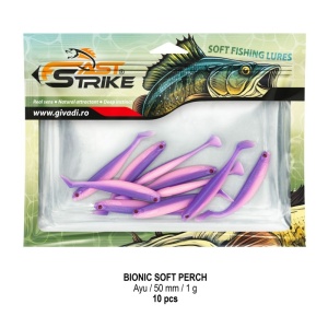 Shad Fast Strike Bionic Soft Perch, AYU, 5cm/1g, 10buc/blister - Img 2