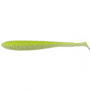 Shad ILLEX Tail Chartreuse Pearl Silver 7cm, 10buc