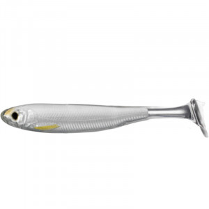 Shad Livetarget Slowroll Shiner Paddle Tail, culoare Silver-Pearl, 12.5cm, 3buc - Img 1
