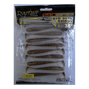 Shad RIB Slim Shady Golden Shiner 9cm, 10buc/plic Rapture - Img 8