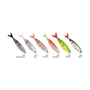 Shad Swimmy Fire Tiger 9cm 4buc/plic Rapture - Img 2