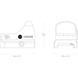 Sistem ochire Micro Red Dot Sight Hawke - Img 2