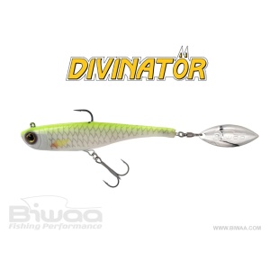Spinnertail Biwaa Divinator Junior, Hi Viz, 14cm, 22g