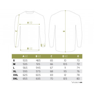 Tricou cu Maneci Lungi Delphin Rawer Carpath, Verde - Img 4