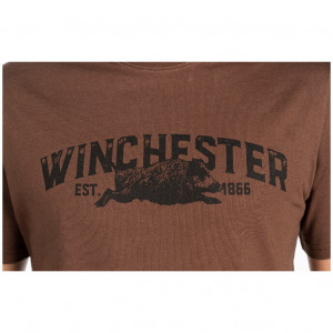 Tricou Winchester Guns Vermont Brown - Img 4