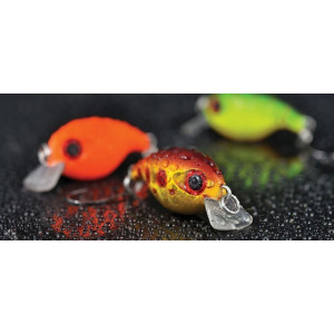 Vobler Chibi Crank Mat Orange Floating 2.8cm 1.8g Rapture - Img 3