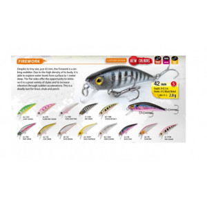 Vobler Pro Firework Sinking GSH 4.2cm/2.8g Rapture - Img 5