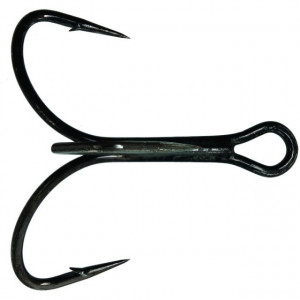 Ancora tripla nichel scurta 6buc/plic Mustad