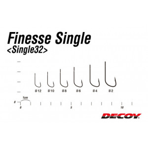 Carlige Decoy 32 Finesse Single