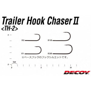 Carlige Decoy Trailer Hook 2 Chaser, 6buc