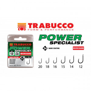 Carlige Trabucco Power Specialist Microbarb, 15 buc