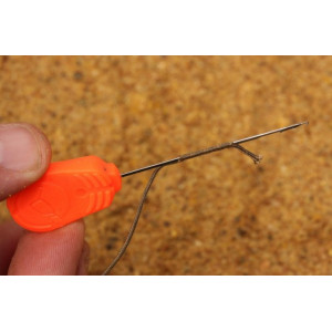 Croseta pentru monturi fir textil 12cm galbena Korda - Img 4