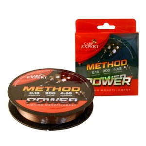 Fir Monofilament Carp Expert Power Method Feeder Brown, 200m