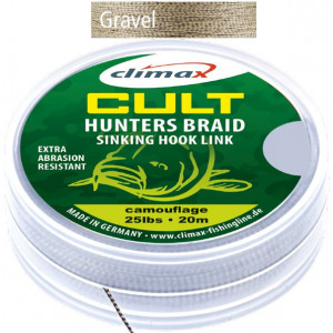 Fir Textil Climax Cult Huntersbraid Sinking Hooklink Gravel, 20m - Img 7