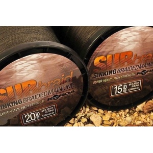 Fir Textil Korda SUBbraid Sinking Braid Mainline, 450m - Img 2