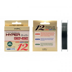 Fir textil Pokee Hyper Sense Braid 12x, Carp Hooklink, Moss Green, 100m