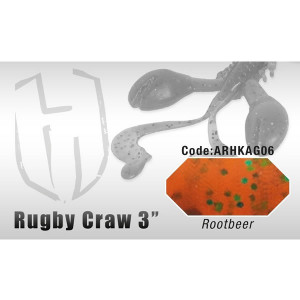 Grub Rugby Craw 3" 7.6cm Rootbeer Herakles