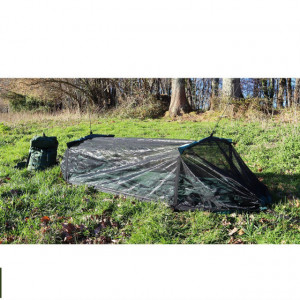 Hamac Travel Bivi Coyote Brown DD Hammocks, 2.7×1.4m, rezistenta 125kg - Img 2