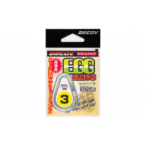 Inele Despicate Decoy R-10 Egg Ring Silver