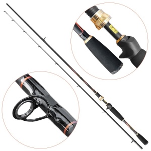 Lanseta Baracuda Cast Crius 2.10 m, 8–35 g, 2 tronsoane, acțiune rapidă - Img 4