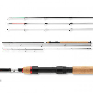 Lanseta Daiwa Ninja X Method Feeder, 3.60m, 80g, 3+3 tronsoane - Img 3