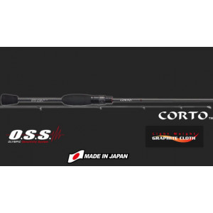Lanseta Graphiteleader CORTO 18 GCRTS-612L-HS, 1.86m, 0.3-4g, 2 tronsoane - Img 6