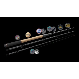 Lanseta Sportex Xclusive Heavy RS-2 Heavy Distance, 3.60m, 155-225g, 3+3 tronsoane - Img 2
