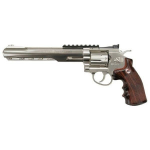 Pistol airsoft CO2 Ruger SuperHawk 8" Silver  / 8 bb / 4J Umarex
