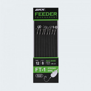 Riguri BKK FT-1 Feeder Method Bait Band, 8buc - Img 1