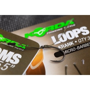 Riguri Korda Loops Krank Micro-Barbed, 18lbs, 3buc/blister