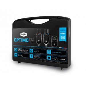 Set 3 avertizoare cu statie + hangere cu lant Delphin OPTIMO - Img 6