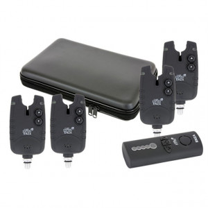 Set avertizori Enza 4+1 cu husa transport Carp Expert