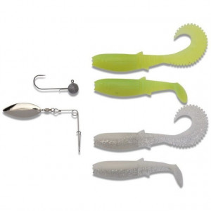 Set Spinnerbait Cannibal M 4+2 Savage Gear - Img 2