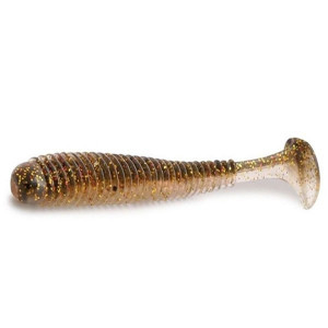 Shad RIB Slim Shady Golden Shiner 7.5cm, 12buc/plic Rapture
