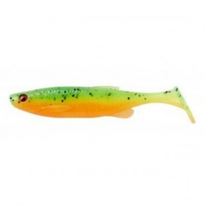 Shad Savage Gear Fat Minnow T-Tail, culoare FireCracker, 7.5cm, 5g, 5buc
