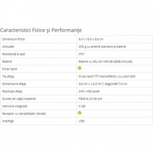 Sistem monitorizare GPS Atemos 100HH pentru caini Garmin - Img 4