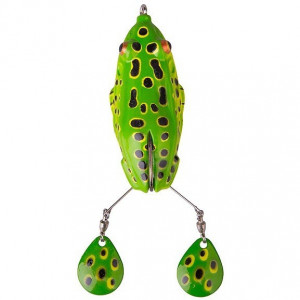 Spinnerbait Kick Frog 15cm / 22g F verde Savage Gear