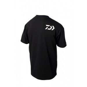 Tricou Daiwa Angler, Black-White - Img 2