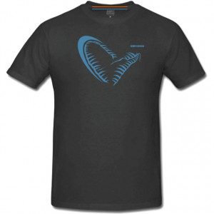 Tricou Savage Gear Simply Jaw Dark Grey