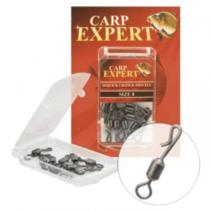 Agrafa Carp Expert Quick Change Swivel, 10buc