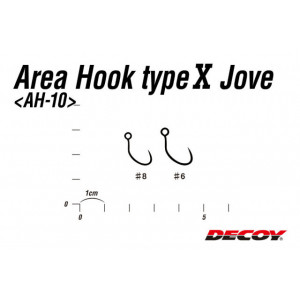 Carlige Area Decoy Type X Ah-10 X Jove Barbless - Img 4